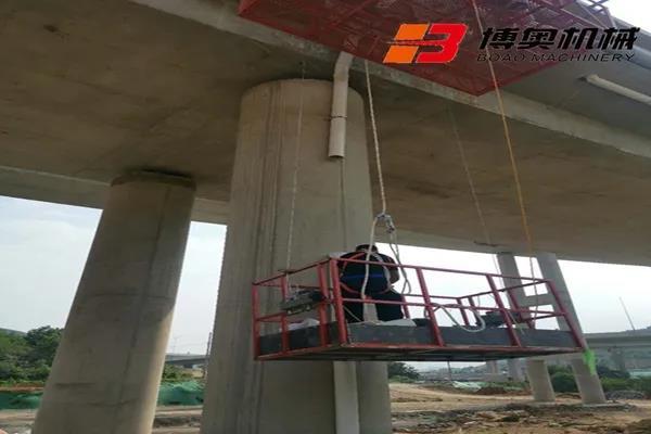 富凱爾易有限公司橋梁側(cè)面施工平台以(yǐ)最簡單的(de)方式(shì)快速解決施工難題！！