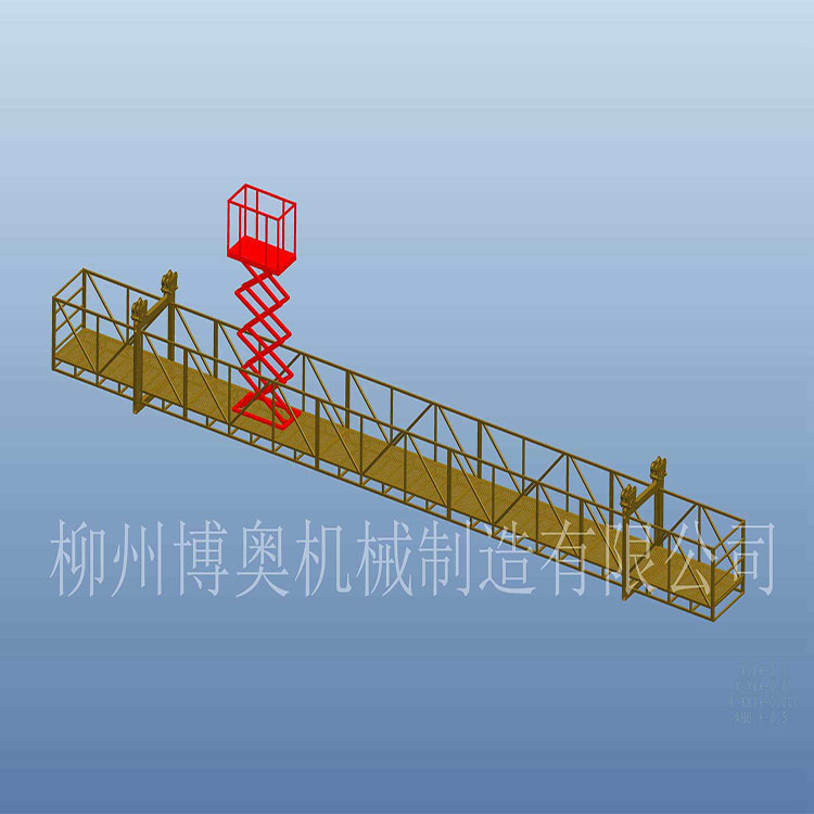 富凱爾易有限公司軌道(dào)檢查車_橋梁下(xià)弦檢查(chá)小(xiǎo)車