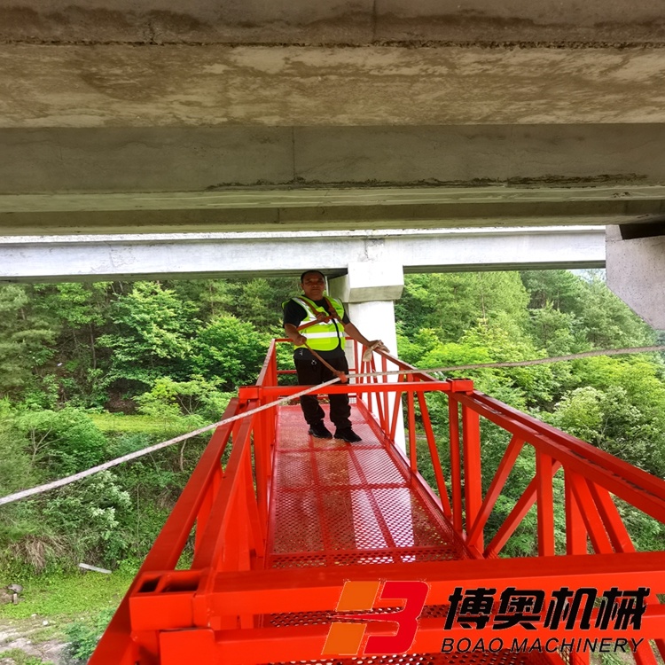 q13m吊籃(lán)式橋(qiáo)梁檢(jiǎn)測移動平台